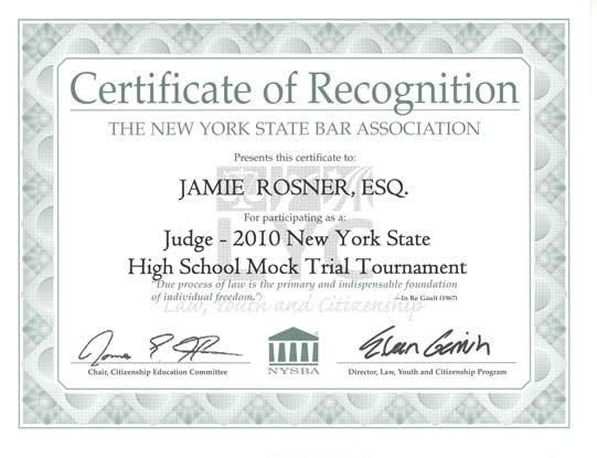 certificate of appreciation sample for judges